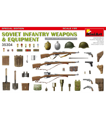 1:35 Съветски Пехотни Оръжия и Обурудване - Специално Издание