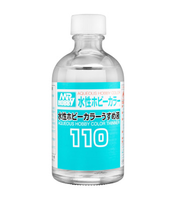 T-110 Разредител Mr. Aqueous Hobby Color  Thinner 110 (110 ml)