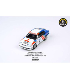 1989 Mitsubishi Galant VR-4 #19 Winner Lombard Rally RAC left hand drive, white/red/blue