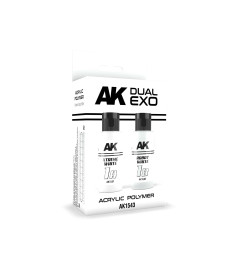 AK1543 XTREME WHITE & ROBOT WHITE (2 x 60 ml) - DUAL EXO Acrylic Paints Set
