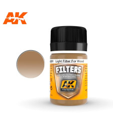 AK261 OCHER FOR SAND/LIGHT FILTER FOR WOOD - Ерозиращ продукт (35 ml) - Охра за пясък/ Светъл филтър за дърво