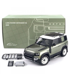 LAND ROVER DEFENDER 90 WITH ROOF PACK - 2020 - PANGEA GREEN
