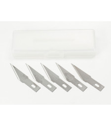 Резервни остриета за нож за моделизъм Modelers Knife PRO, прави (5 броя)