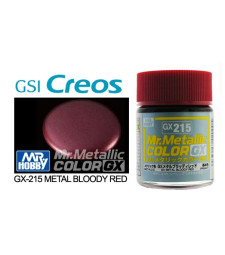 GX-215 Mr. Color GX (18 ml) Metal Bloody Red