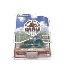 Down on the Farm Series 4 - 1982 Ford 5610 Tractor with Front Loader - Blue and Black Solid Pack - Green Machine