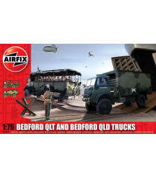 1:76 Британски транспортен камион с общо предназначение Бедофорд (Bedford QLD/QLT Trucks)
