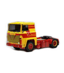 Scania LBT 141, yellow/red, 1976