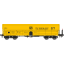 Саморазтоварващ се вагон BG-TPPBD 665 0027-1, епоха VI, Fals, жълт "Бобов дол" – Очаквана доставка през 2024 година